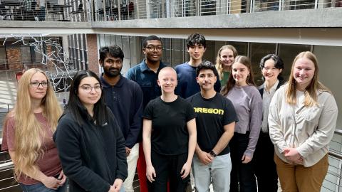 The Hui Scholars cohort pose as a group.