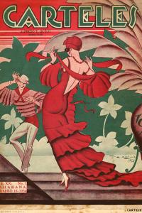An ad for Havana Club rum run on the cover of the magazine Carteles.